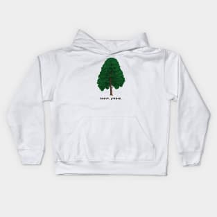 beech please Kids Hoodie